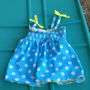 JK Swim size 2T bathing suit top.